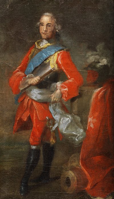 Bildnis des schwedischen Feldmarschals Frederik Graf von Fersen (1719-1794) tekijältä Gustaf Lundberg
